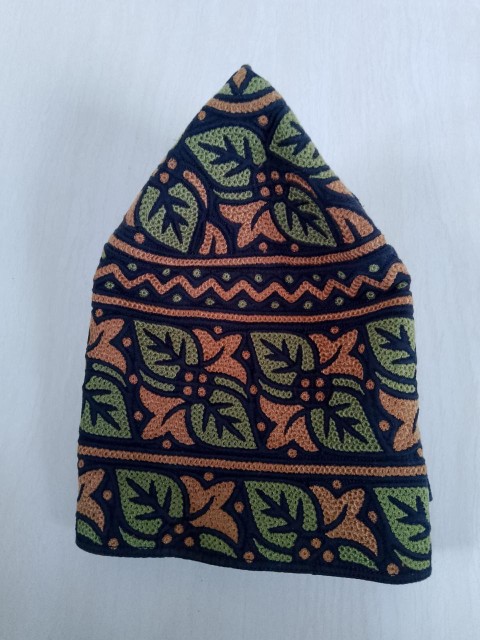 Bulk Omnai Prayer Caps,Islamic Barkati Style , Block Fabric