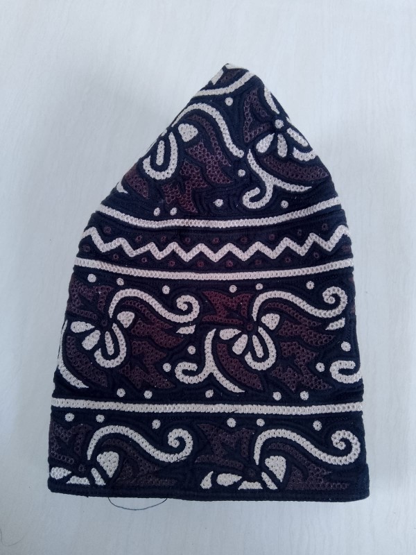 Omnai Barkati Block Fabric Caps,Bulk Muslim Prayer Headwear