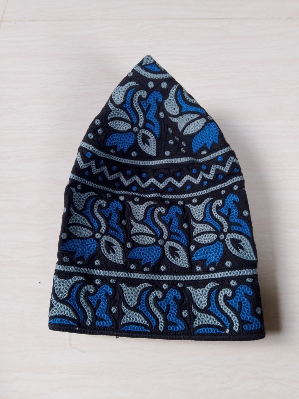Wholesale Omnai Prayer Caps , Barkati Style , Block Fabric Pack