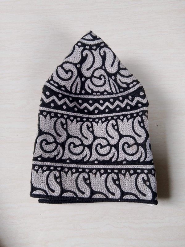 Barkati Prayer Hats , Omnai Block Fabric , Wholesale Lot