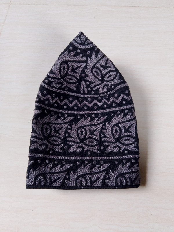 Omnai Muslim Prayer Caps , Barkati Design – Block Fabric Bulk