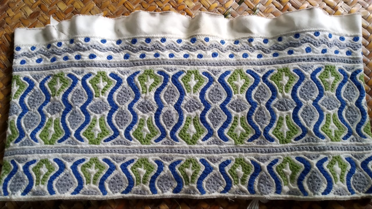 Hand-Stitched Islamic Cap , Bangladesh Omnai Kumma