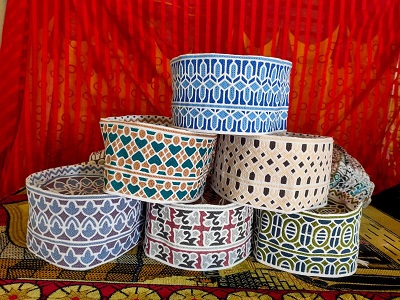 Premium Omani Topi, Computer Embroidery Kumma Hat