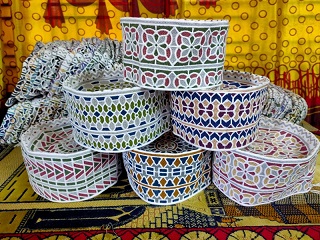 Men’s Omani Cap , Handcrafted Computer Embroidered Topi