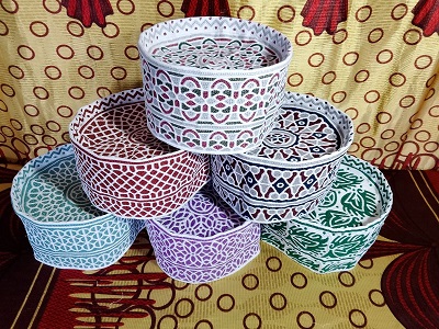 Elegant Omani Kumma Cap , Islamic Headwear with Computer Work