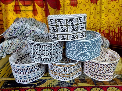 Omani Kumma with Computer Work , Premium Men’s Prayer Cap