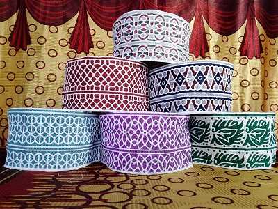 Omani Cap for Men , Classic Kumma with Modern Embroidery