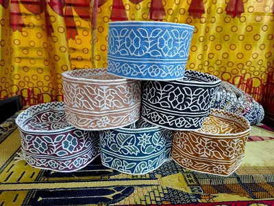 Omani Cap for Export, Traditional Look, Computer Craftsmanship