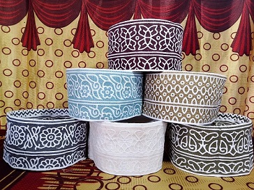 Durable Omani Computer Cap Topi Kumma for Everyday Use