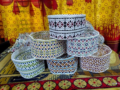 Classic Omani Computer Cap Topi Kumma for Special Occasions