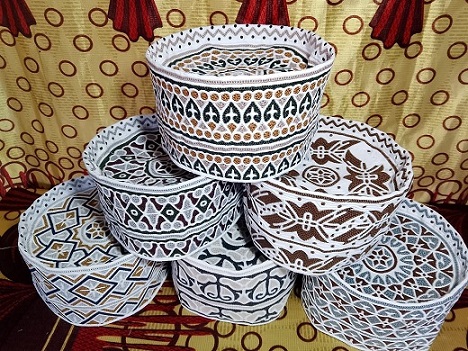 Lightweight Omani Computer Cap Topi Kumma for Daily Wear