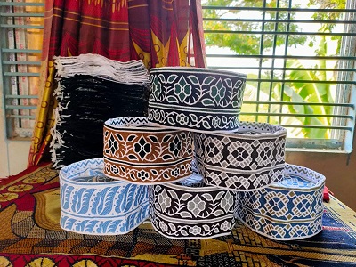 Authentic Omani Computer Cap Topi Kumma for Men