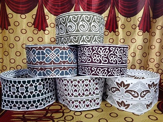 Elegant Muslim Head Cap , Omani Computer Stitch Kumma