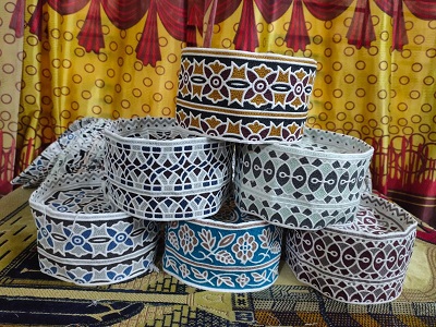 Classic Omani Cap , Computer Embroidery Design for Men