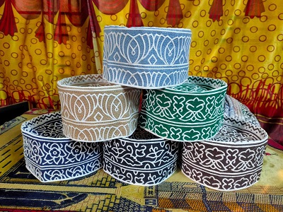 Soft Cotton Omani Computer Cap,Elegant Kumma Hat