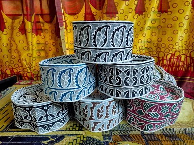 Elegant Omani Prayer Cap , Computer Work Kumma