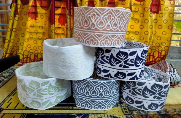 Authentic Omani Computer Embroidered Cap for Men