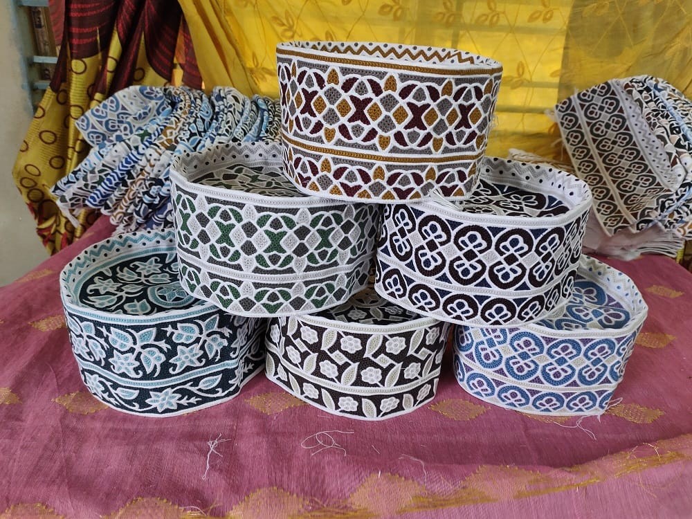High-Quality Omani Computer Cap , Stylish Islamic Wear