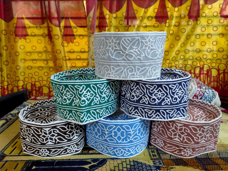Modern Omani Computer Cap ,Ideal for Daily Prayer