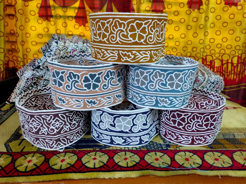 Traditional Muslim Headwear, Omani Computer Topi Kumma