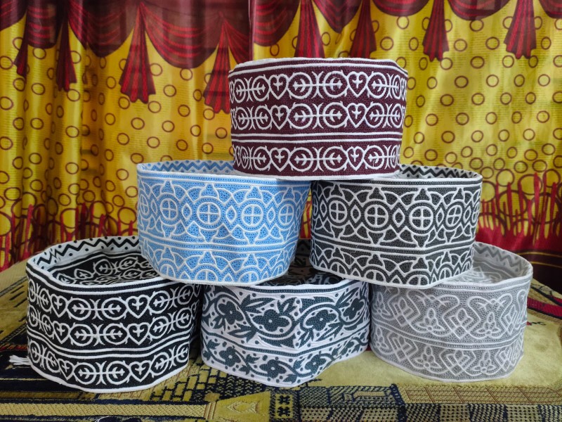 Stylish Omani Computer Cap Topi Kumma,Comfortable Fit