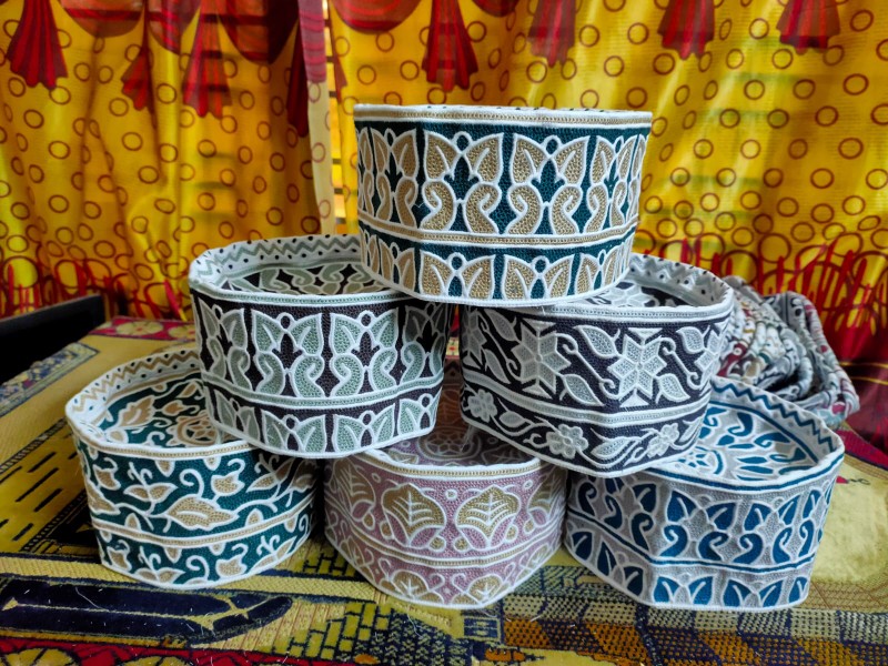 Omani Computer Cap Topi Kumma , Perfect for Prayer & Eid