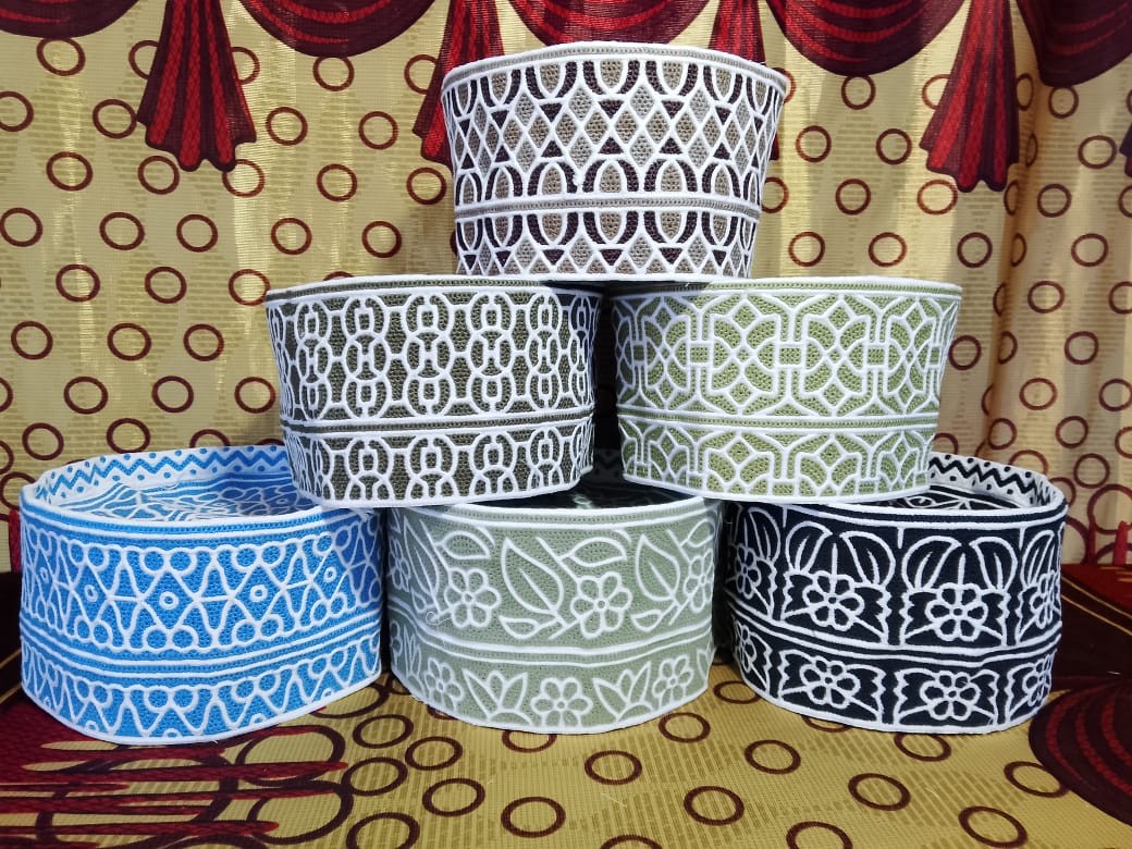 Authentic Omani Computer Cap Topi Kumma , Perfect Gift Idea