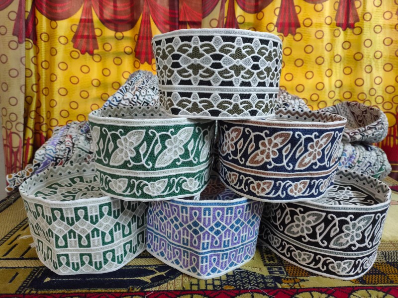 Lightweight and Comfortable Omani Computer Cap Topi Kumma