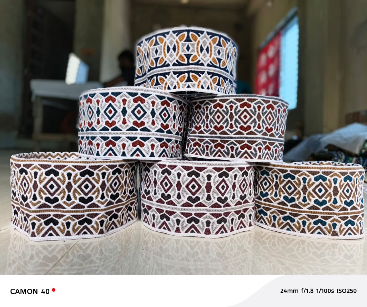 Omani Computer Khumma Indian Barkati Cap Wholesale