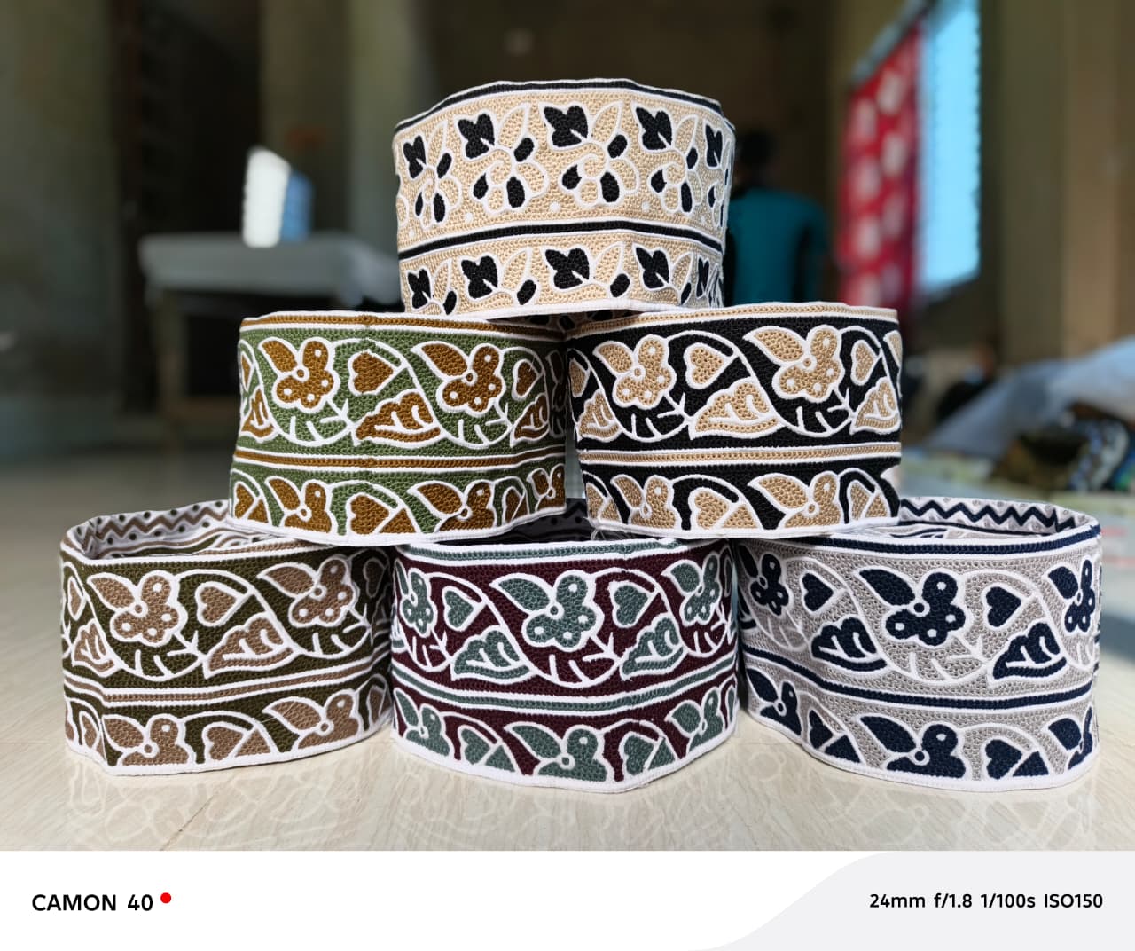 Luxury Omani Computer Khumma Indian Barkati Cap For Global Buyers