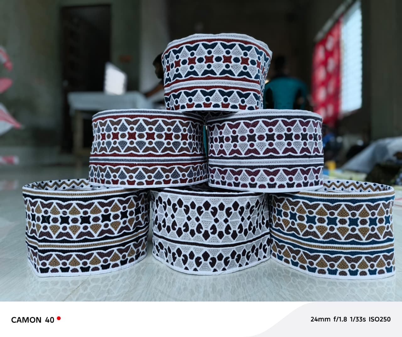 Omani Computer Khumma Indian Barkati Cap For Fashion Traders