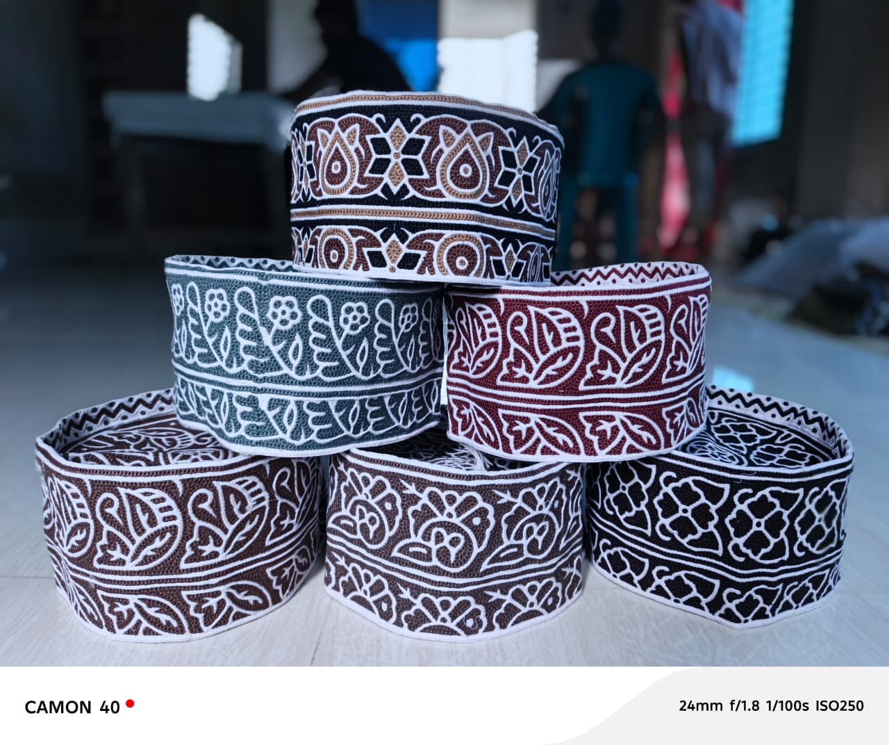 Wholesale Omani Computer Khumma Indian Barkati Cap Collection