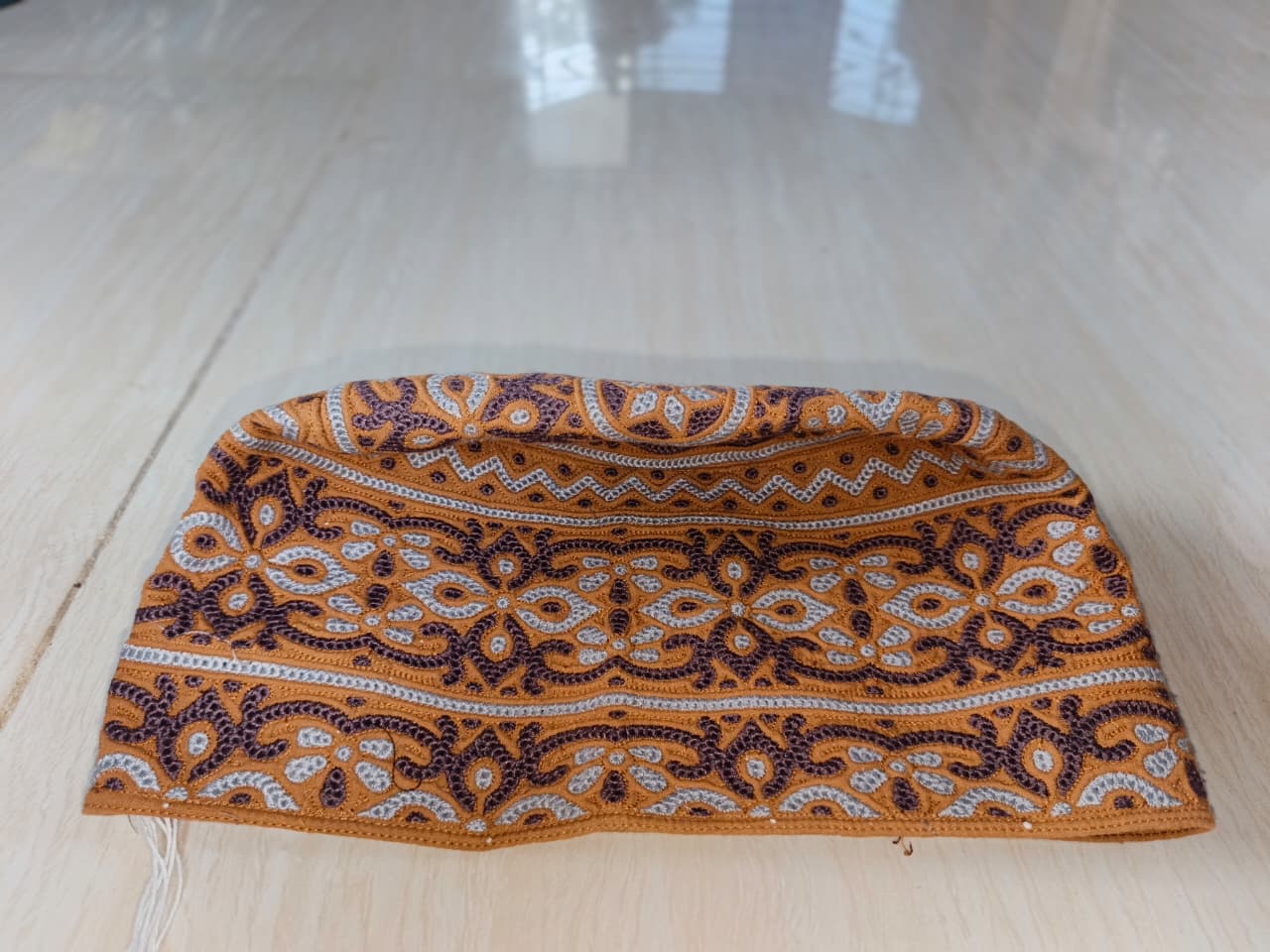 Exclusive Multicolor Fabric Prayer Cap
