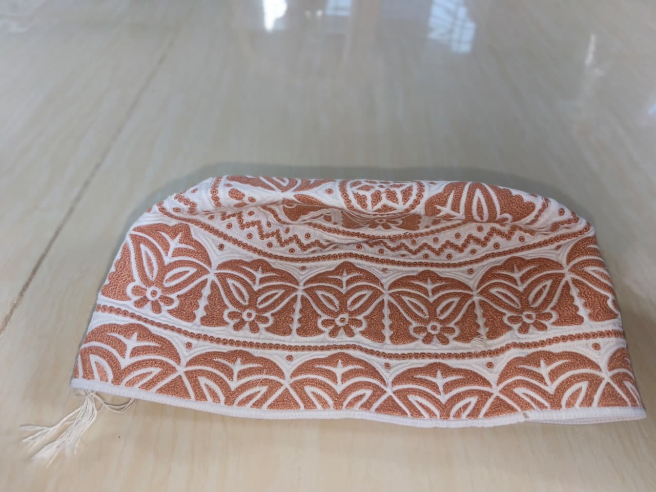 Traditional White Kuma Caps Wholesale India