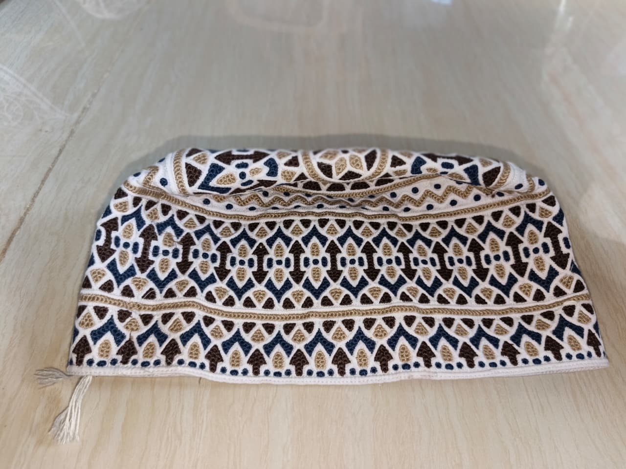 White Omani Caps for Islamic Wear