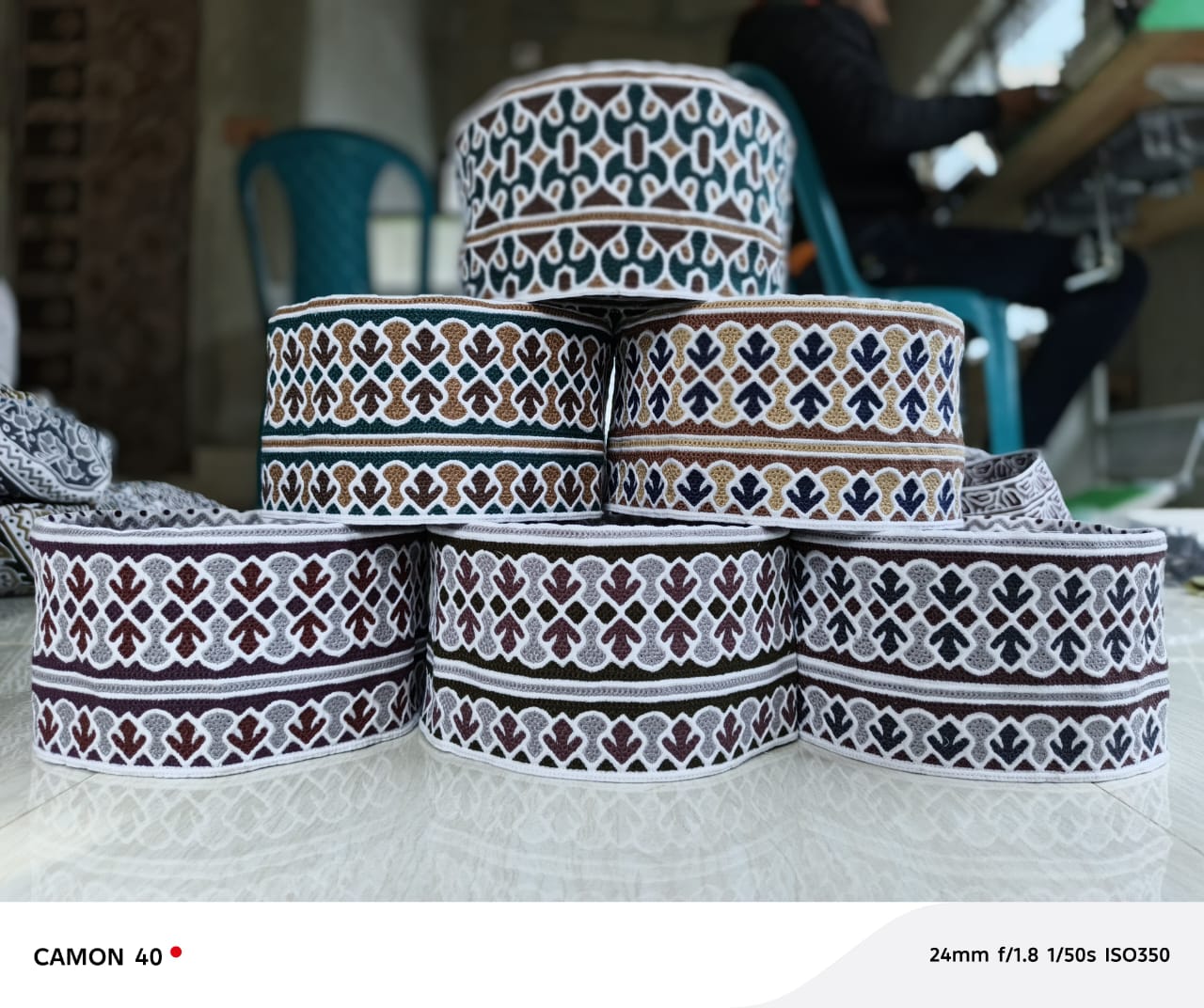 High Quality Computer Embroidered Omani Kumma
