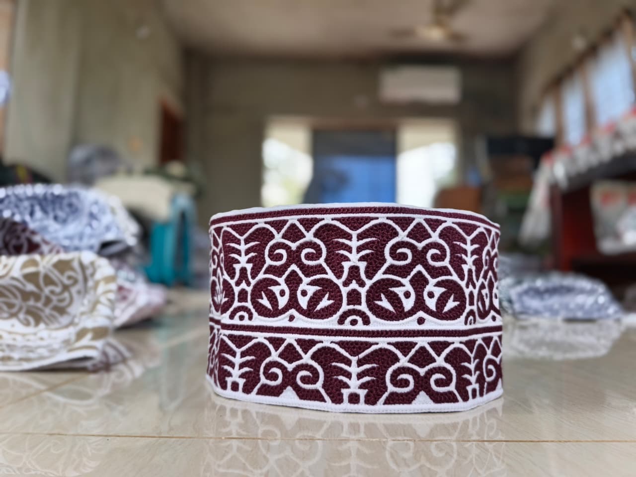 Stylish Traditional Kumma Omani Computer Cap